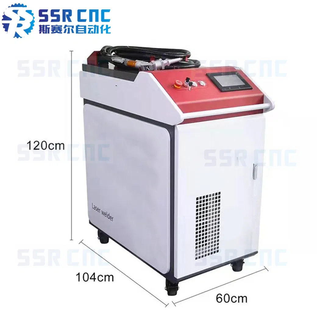 China 500W 1000W 1500W 2000W Industrial Portable Handheld CNC Auto Fiber Laser Welding Machine Price for Jewelry, Aluminum, Stainless Steel, Detal