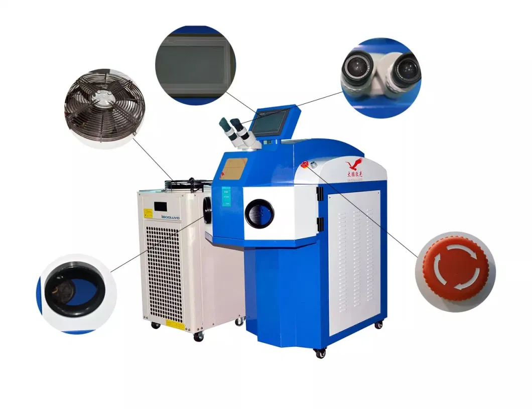 Dapeng New Types 200W YAG Laser Gold Welding Welder Machine Jewelry Laser Welding Machine Price