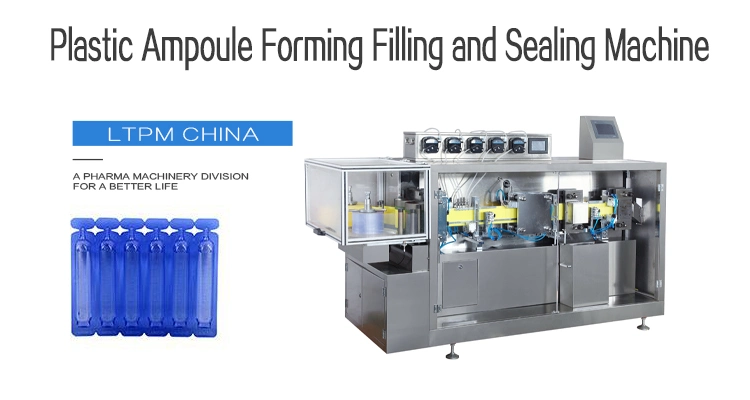 Pharmaceutical Liquid Vial Ampoule Compact Line Driven Piston Plunger Peristaltic Pump Ampoule Filling and Sealing Machine