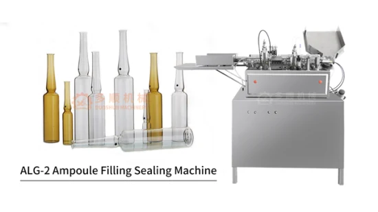 Custom Mini Automatic Bottle Glass Ampoule Filling and Sealing Machine